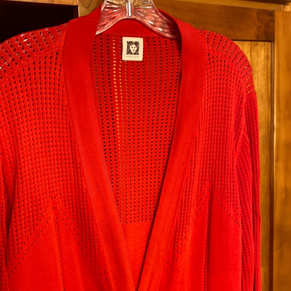 Ann Klein Cardigan - beautiful detailing!